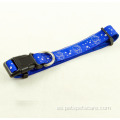 Fashion Blue Dog Leads and Collars Pet Collars
